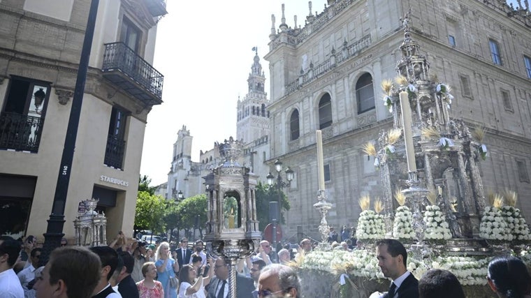Procesión del Corpus en Sevilla 2024