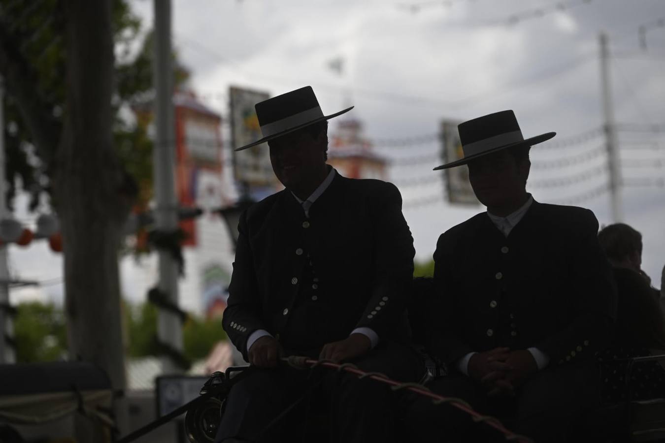 Ambiente festivo en el real, este sábado de Feria