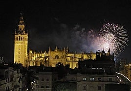 Fuegos artificiales de la Feria de Sevilla 2025, en directo