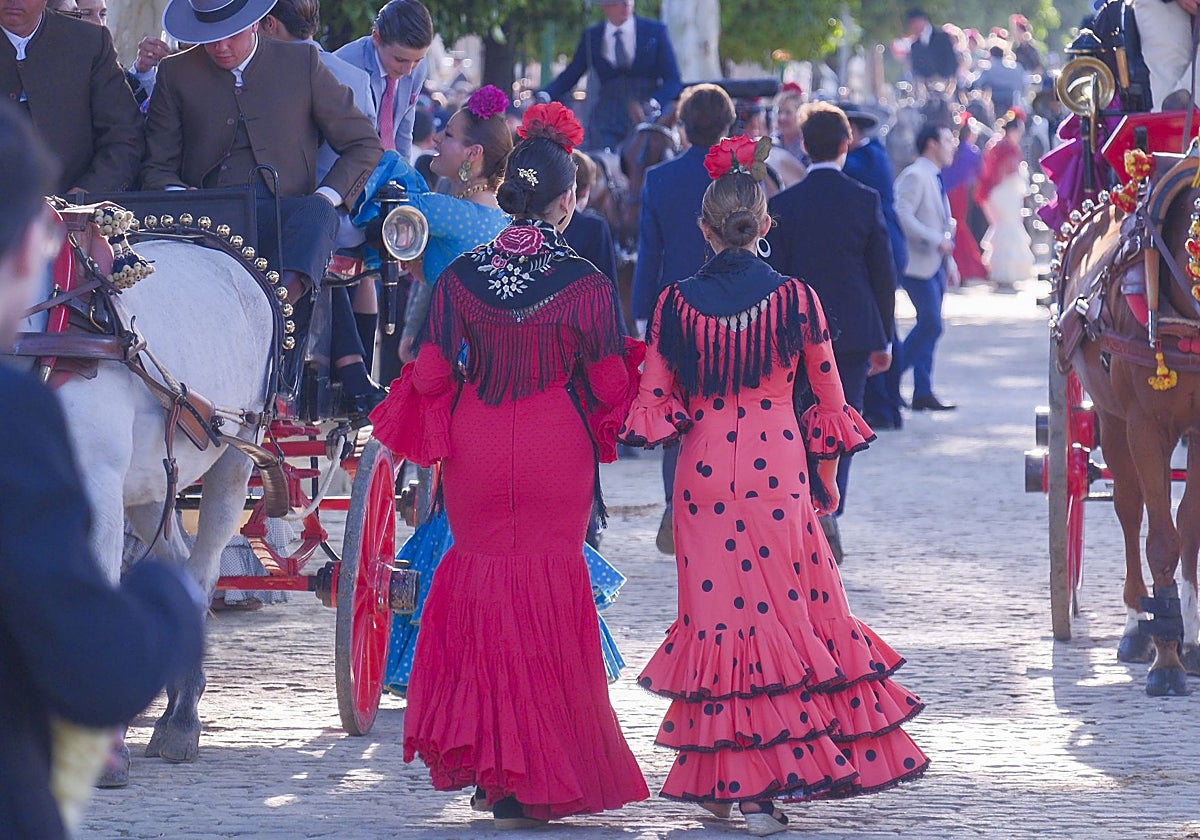 Ambiente de la Feria el viernes