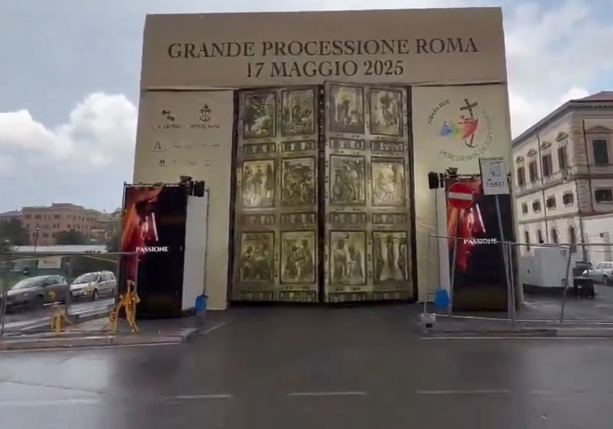 La lluvia recibe en Roma al Cachorro