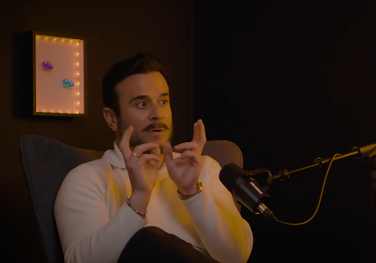 Domi Vélez en el pódcast 'El hombre descalzo'