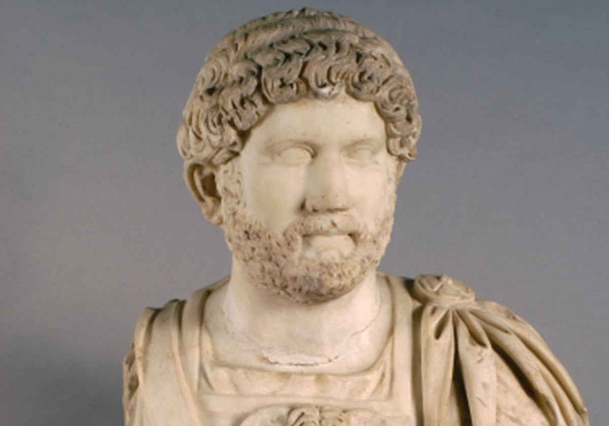 Busto de Adriano procedente de Itálica