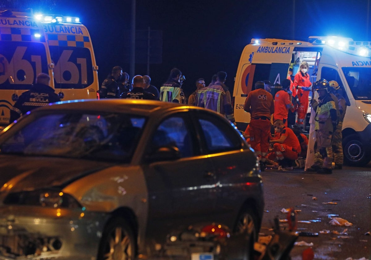 Imagen de archivo de un accidente de tráfico