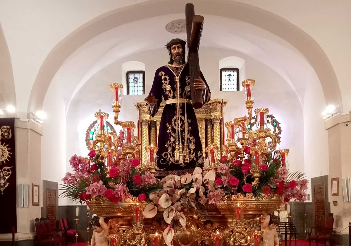 Nuestro Padre Jesús Nazareno, de la Cofradía del Dulce Nombre de Jesús Nazareno de León; otra de las imágenes que participarán junto al Cachorro en el Jubileo de las Cofradías en Roma