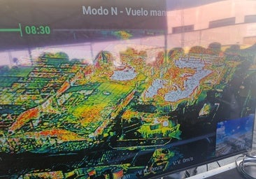 El incendio de la empresa de productos químicos de Alcalá de Guadaíra, a vista de dron