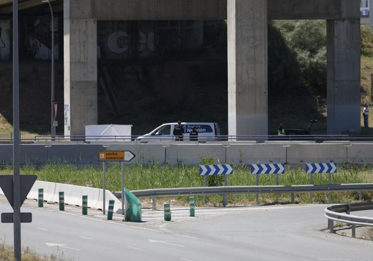 El incidente ha ocurrido esta mediodía en los bajos del Puente del Centenario