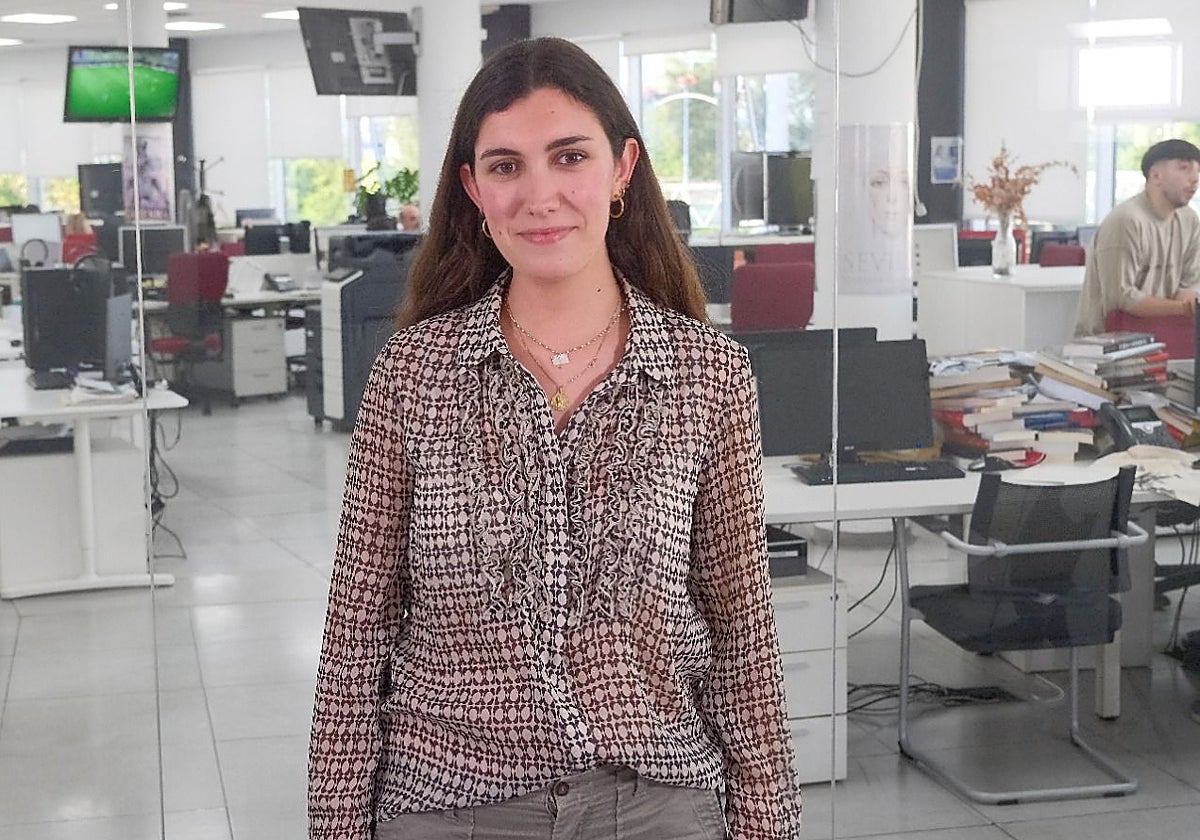La periodista de ABC de Sevilla Cristina Rubio