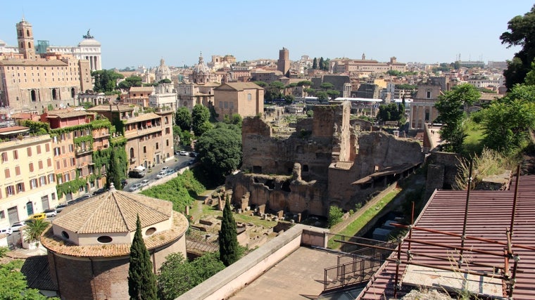 Colina del Palatino, junto a la Via di San Gregorio