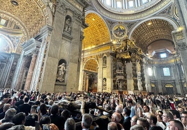 Así se ha despedido el Cachorro de la basílica de San Pedro