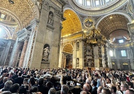 Así se ha despedido el Cachorro de la basílica de San Pedro