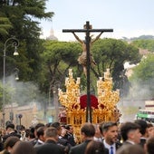 El Cristo de la Expiración por las calles de Roma