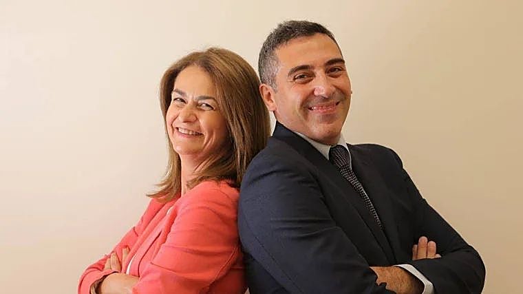 Directores del despacho en Andalucía, Rosa López González y Federico Heras Rubí