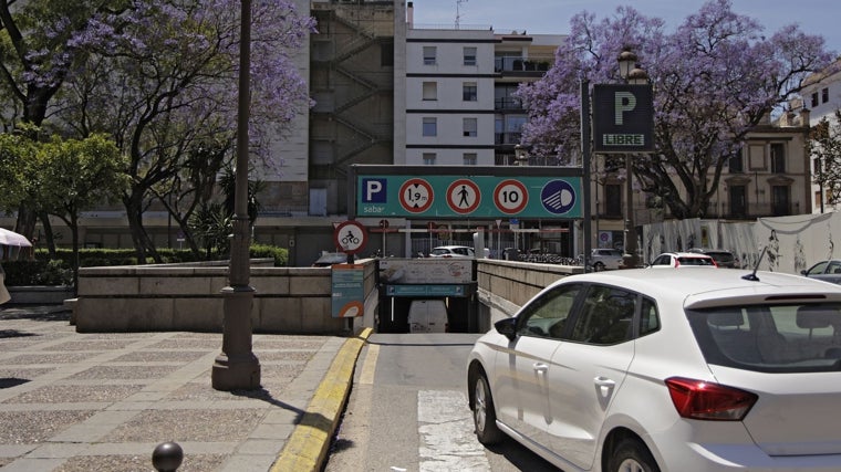 El aparcamiento de la Plaza de la Concordia