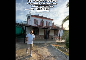 Se venden dos chalets por 189.000 euros en Sevilla: «El que lo compre me tiene que invitar a un gazpacho»