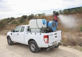 Tratamiento contra los mosquitos que propagan el virus del Nilo en la provincia de Sevilla