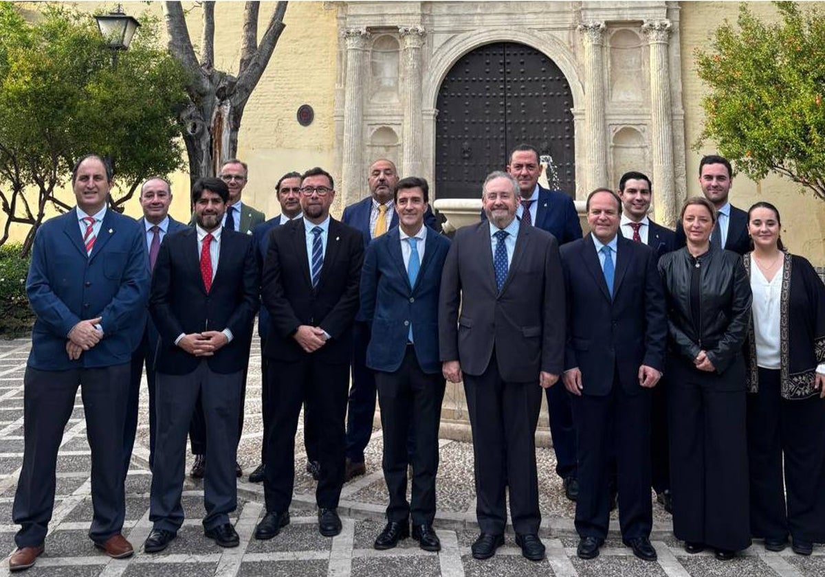 La nueva junta de gobierno de los Servitas