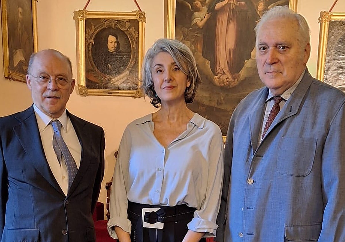 Alfonso Pleguezuelo, Ana Aranda Bernal y Juan Miguel González Gómez