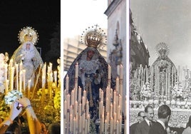 La Macarena, el Valle y la Amargura repiten la estampa de salir sin palio como en 1946 en quince años