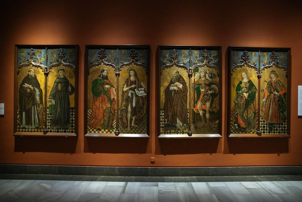 Un momento del acto celebrado en el museo de Bellas Artes de Sevilla