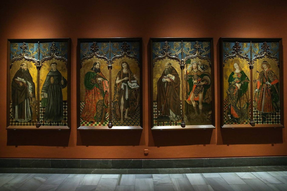 Un momento del acto celebrado en el museo de Bellas Artes de Sevilla