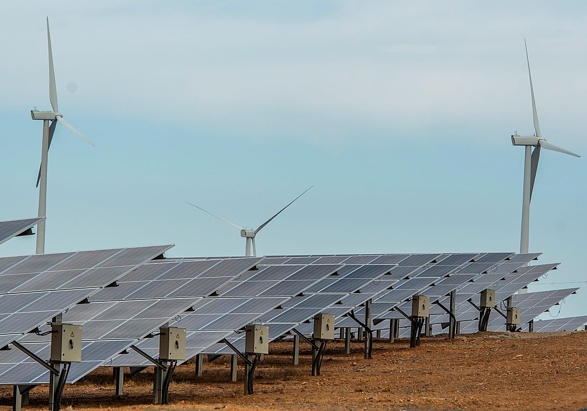Una instalación de renovables de Ibedrola en la provincia de Huelva