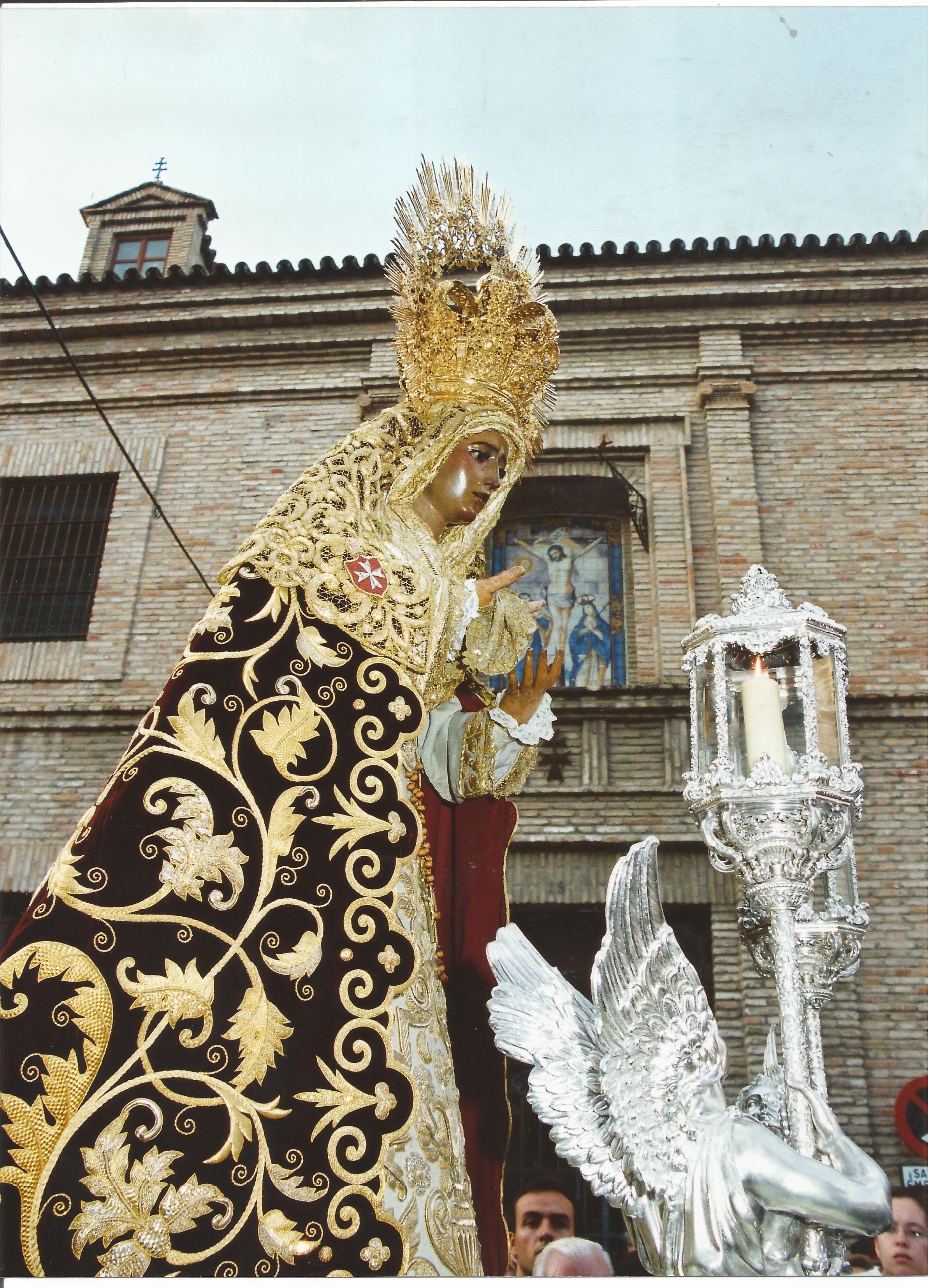 La Amargura en el convento de las Hermanas de la Cruz en 2002