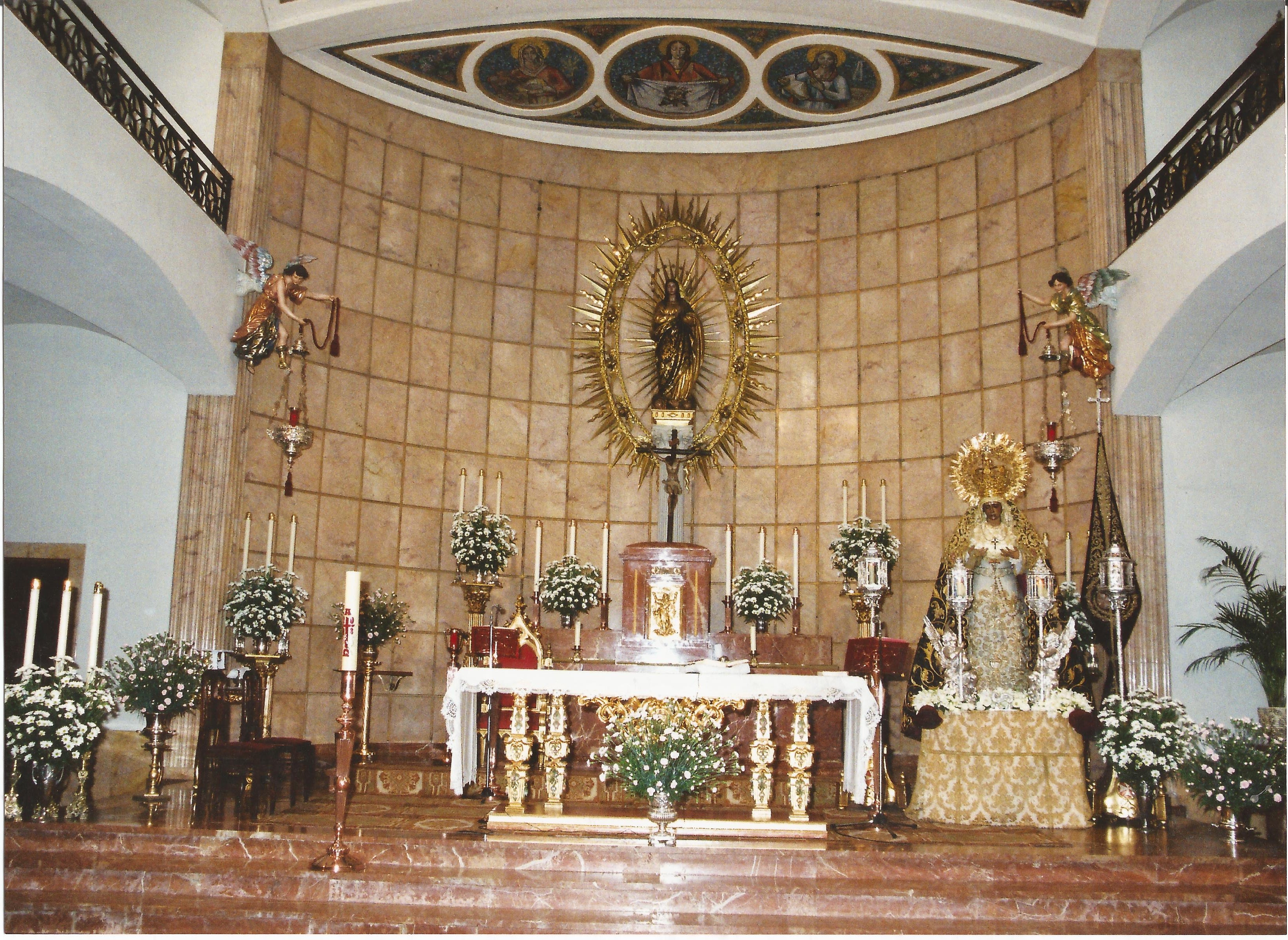 La Amargura en el convento de las Hermanas de la Cruz en 2002