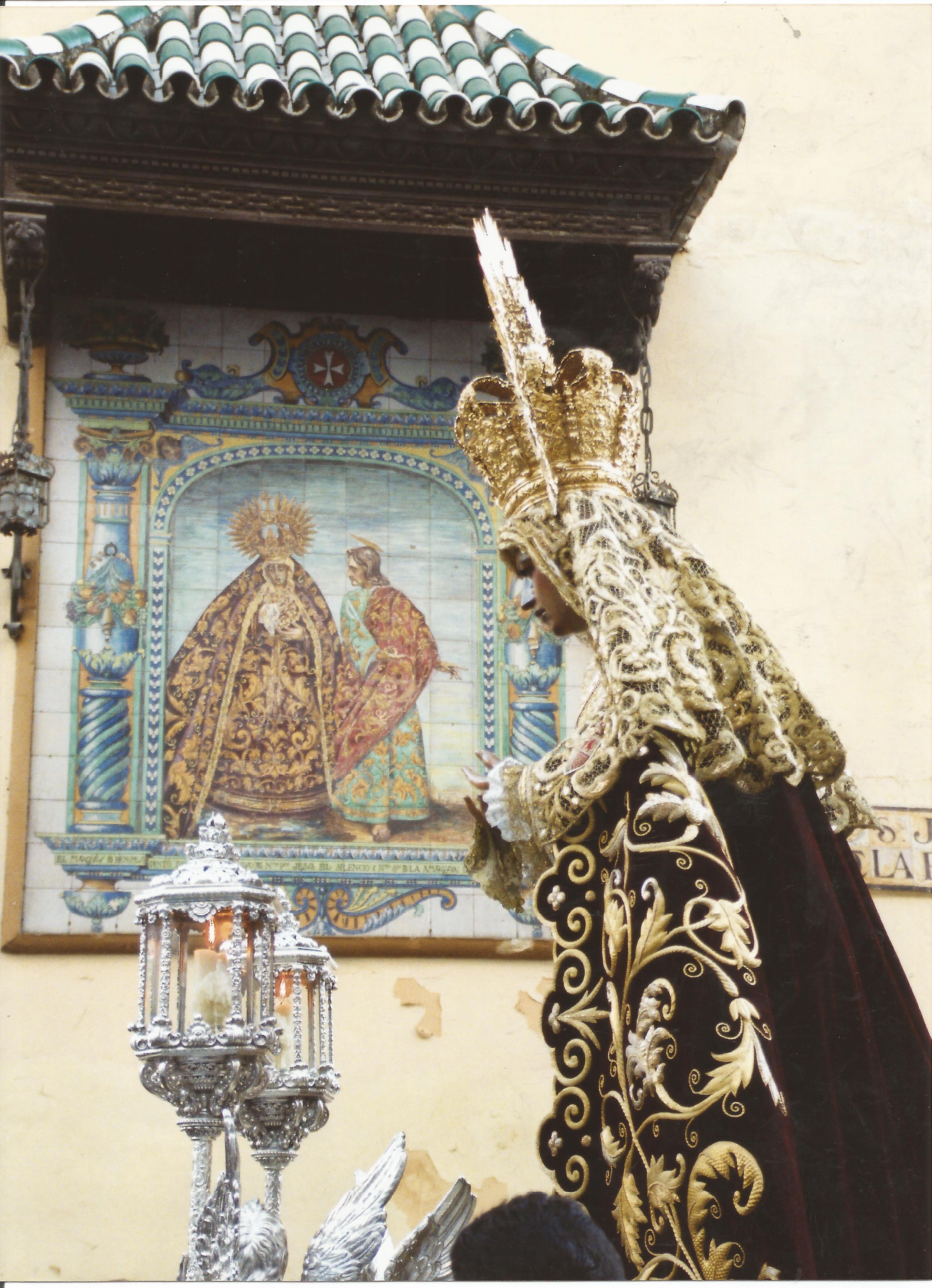 La Amargura en el convento de las Hermanas de la Cruz en 2002
