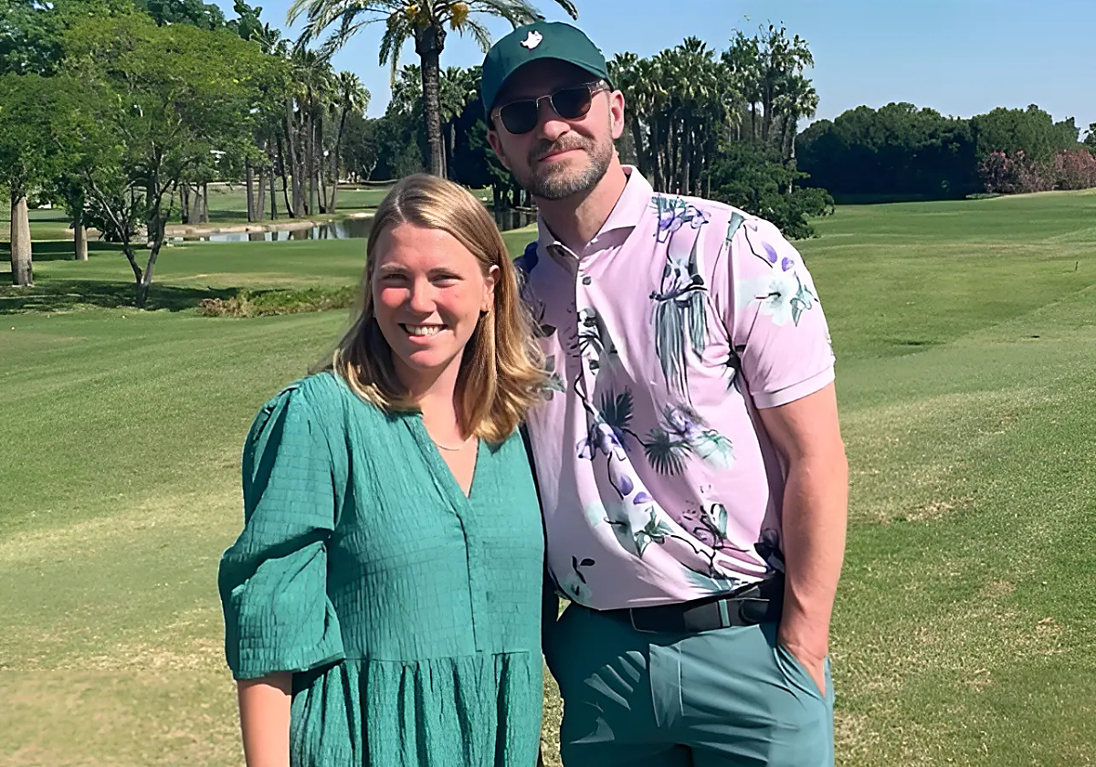 Justin Timberlake en el club de golf de Sevilla