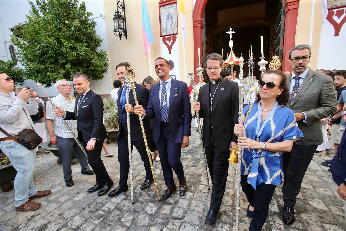 Procesión de María Auxiliadora de los Salesianos de la Trinidad