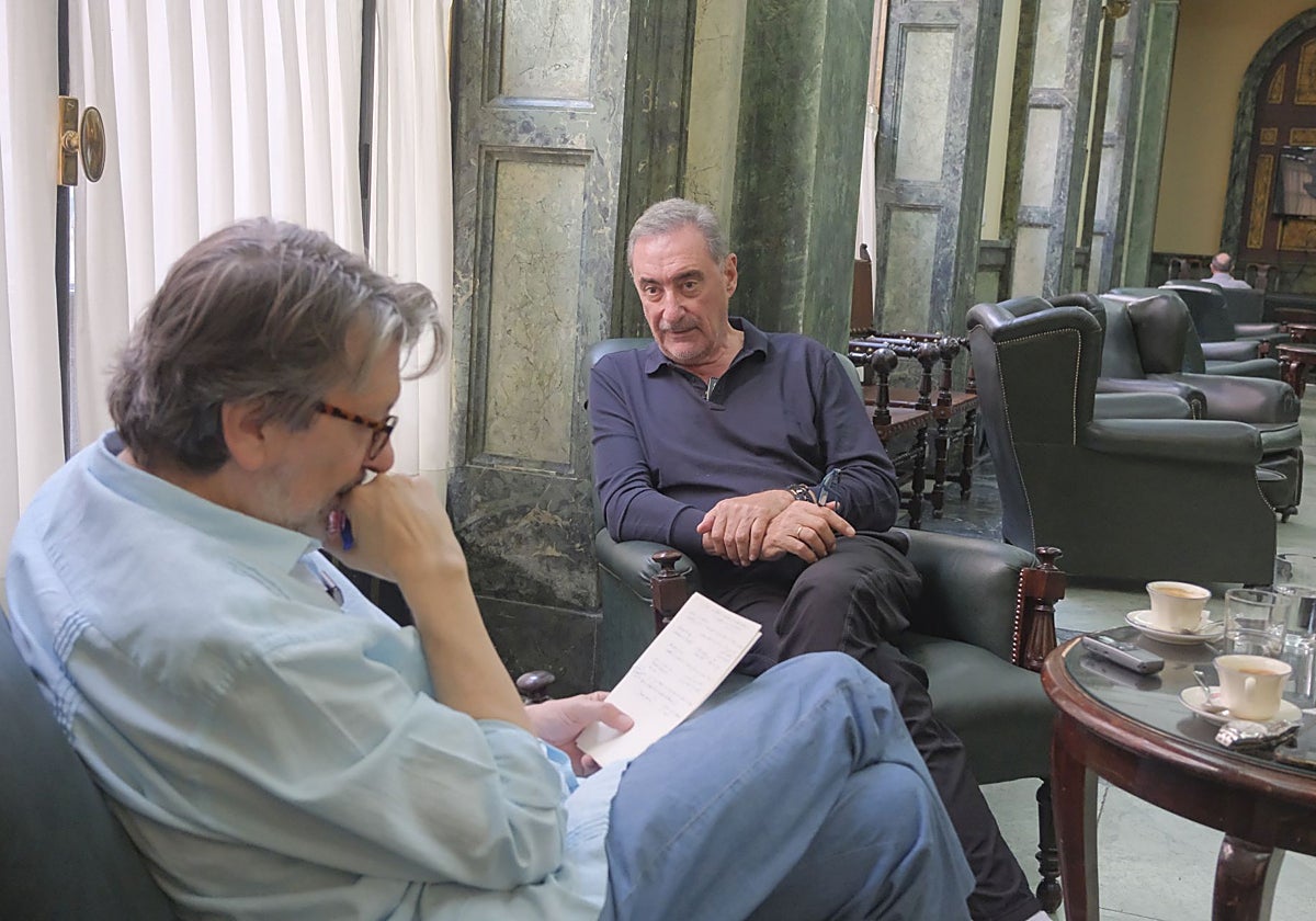 Ignacio Camacho entrevista a Carlos Herrera en el Círculo de Labradores de Sevilla