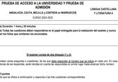 Así ha sido el examen de Lengua y Literatura de Selectividad en Andalucía en 2025