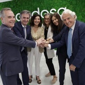 Juan Bueno, Rafael Durán, Rocío Blanco, María Malaxexhevarría, Graciela de la Morena y Antonio Pascual