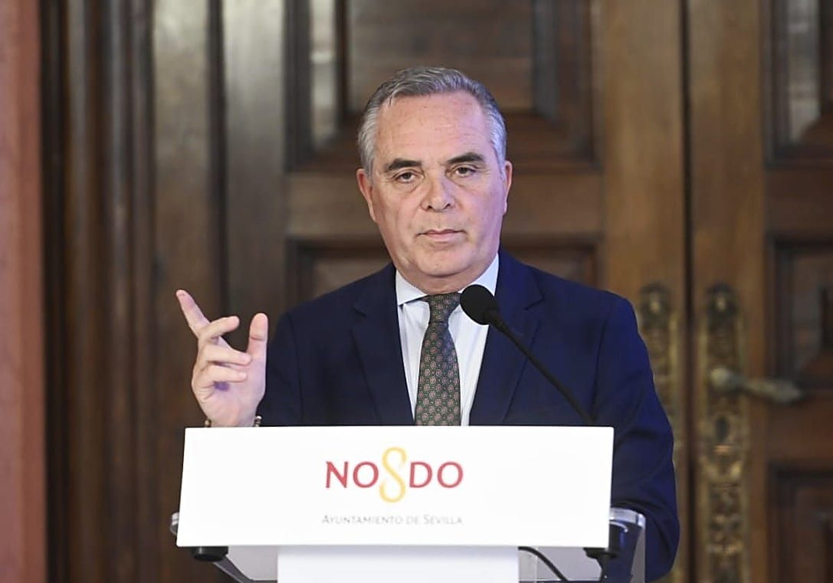 Juan Bueno, portavoz del gobierno municipal del Ayuntamiento de Sevilla