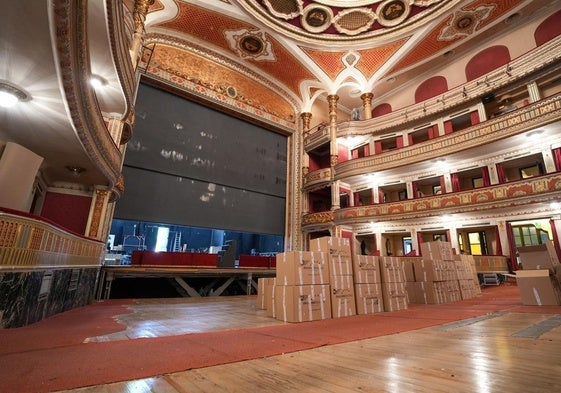 El interior del teatro Lope de Vega, en una imagen de archivo