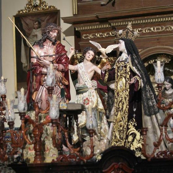 El paso de Santa Teresa que se trasladó a un altar del Corpus en 2015