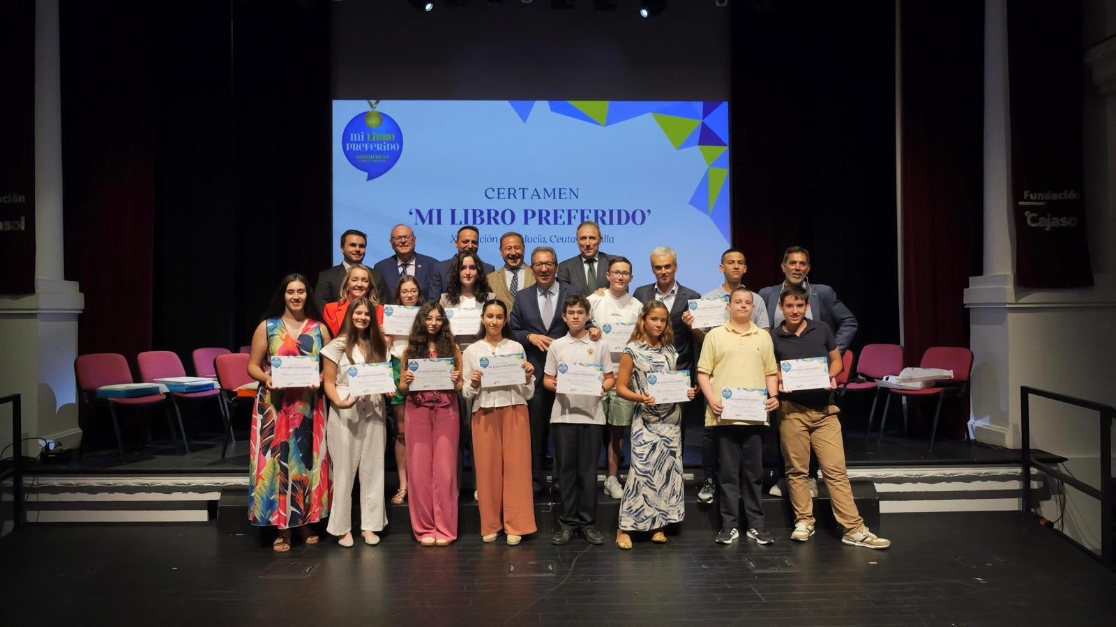 Los XII Premios  Mi libro preferido  reconocen los mejores relatos de este certamen para el fomento de la lectura en Andalucía