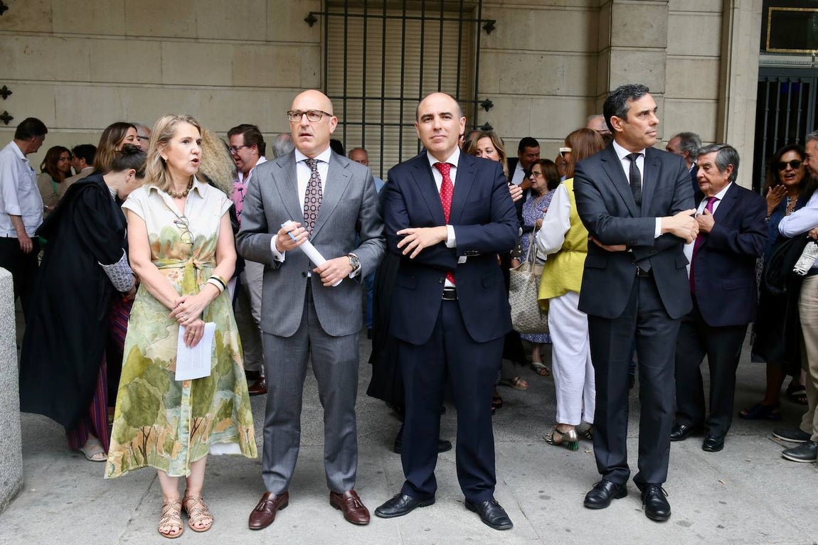 Concentración de jueces y fiscales por la defensa y protección del Estado de Derecho