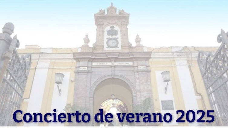 Concierto de verano del Coro Brahms del Colegio Internacional Europa en la Real Fábrica de Artillería de Sevilla