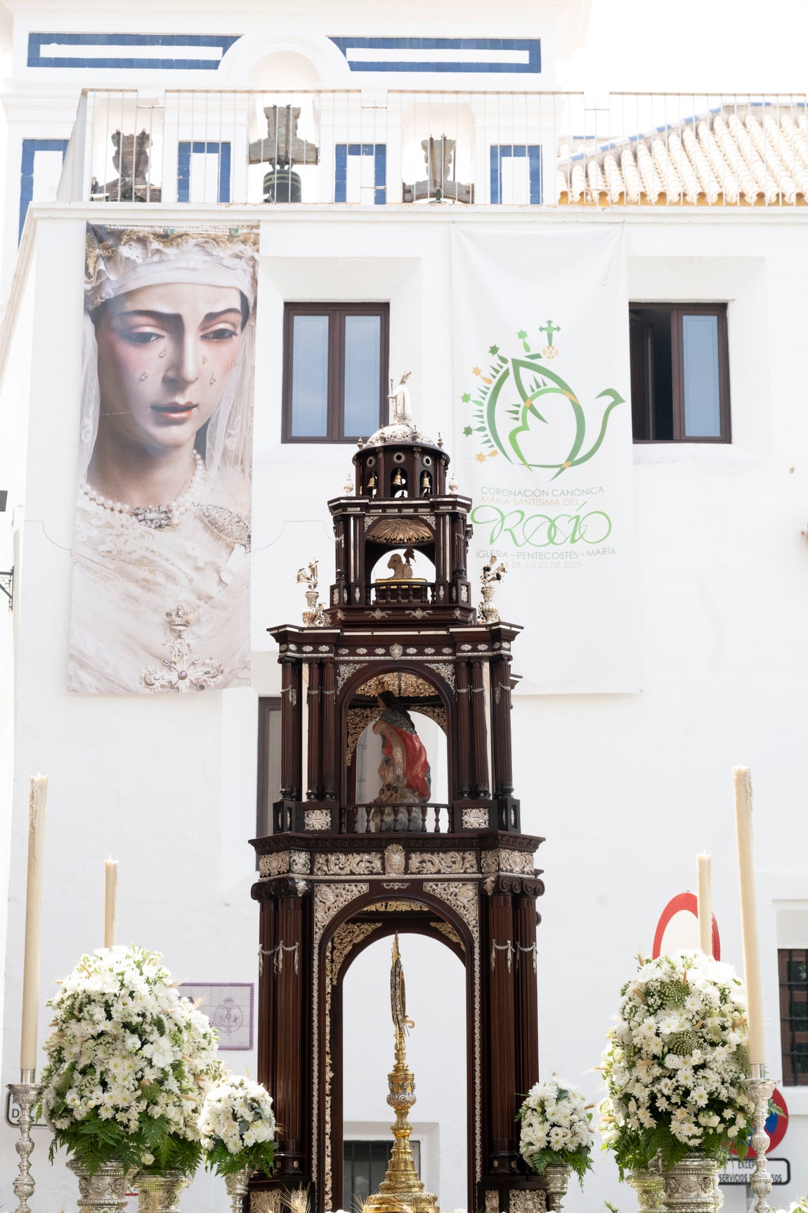 Las imágenes de las procesiones sacramentales del domingo de la Santísima Trinidad