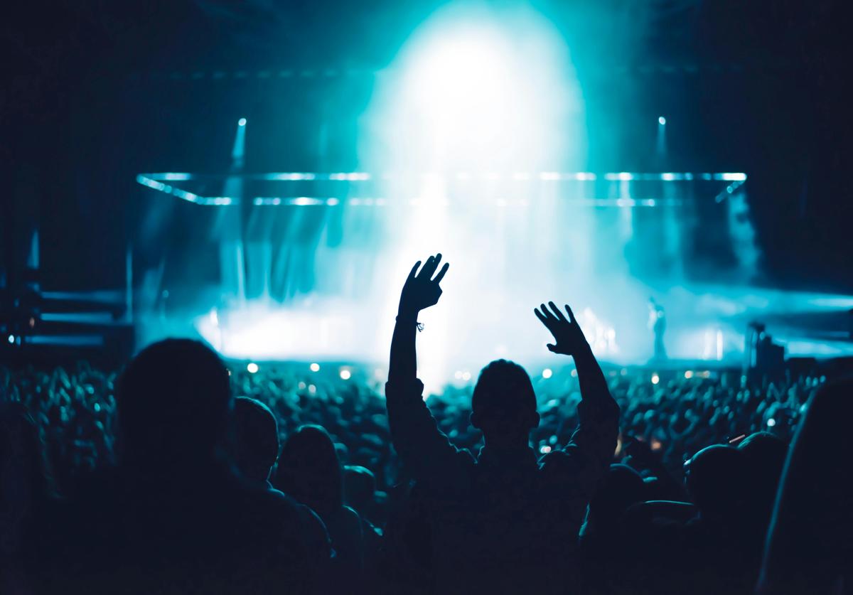 Imagen de archivo de un concierto