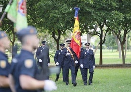 La Policía Nacional recuerda en Sevilla a las víctimas del terrorismo