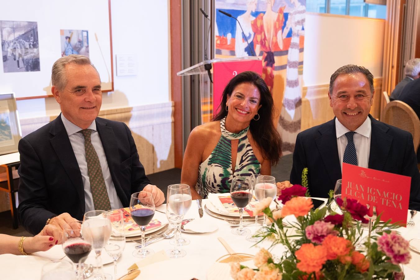 Juan Bueno, Ana María Soler y Ricardo Sánchez