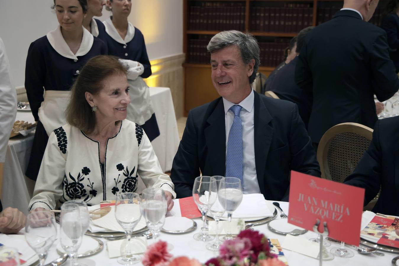 Marquesa de Méritos y el duque de Arjona