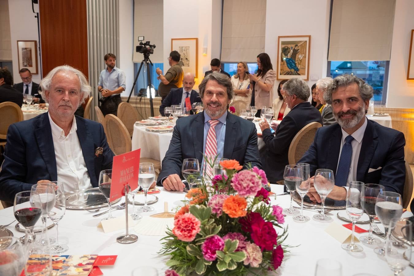 Rafael Porras, Teodoro León Gross y Sebastián Torres