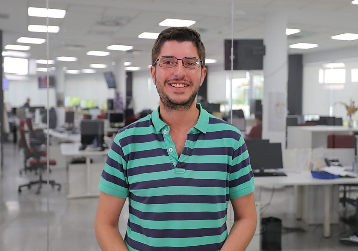 Pepe Trashorras, redactor de ABC de Sevilla