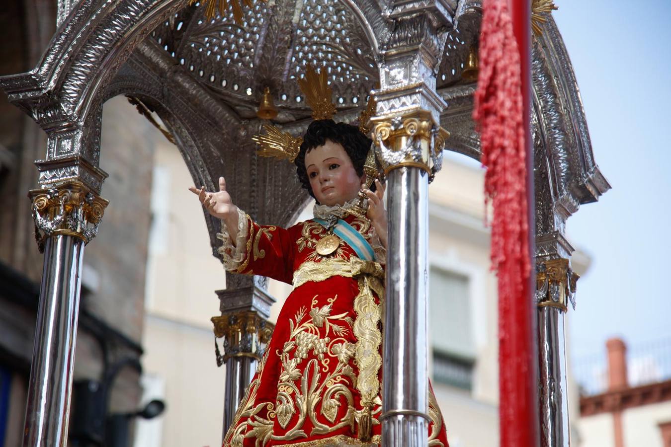 Procesión del Corpus en los alrededores de la Catedral