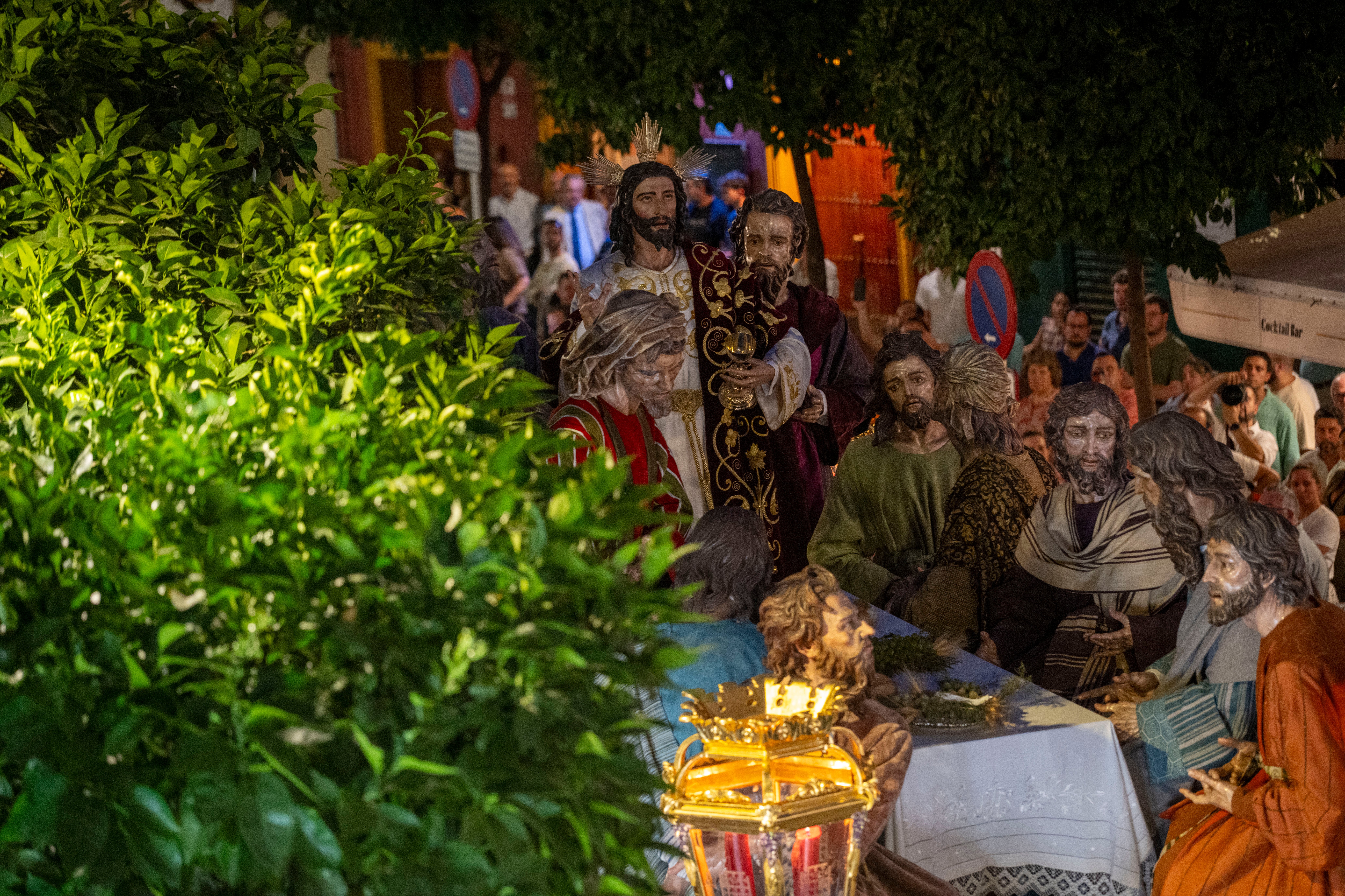 El regreso de la Hiniesta Gloria y el Señor de la Cena, en imágenes