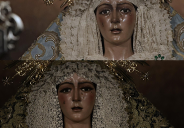 El antes y el después de la Macarena tras la restauración de Arquillo